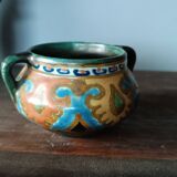 Vase gouda liberty holland en céramique à décor emma