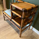 Vintage bamboo bench