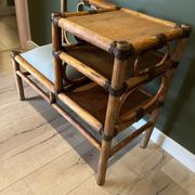 Banc vintage bambou