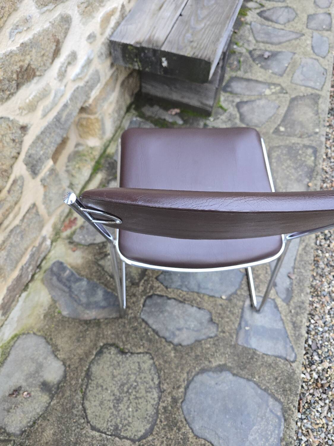Chaises chrome