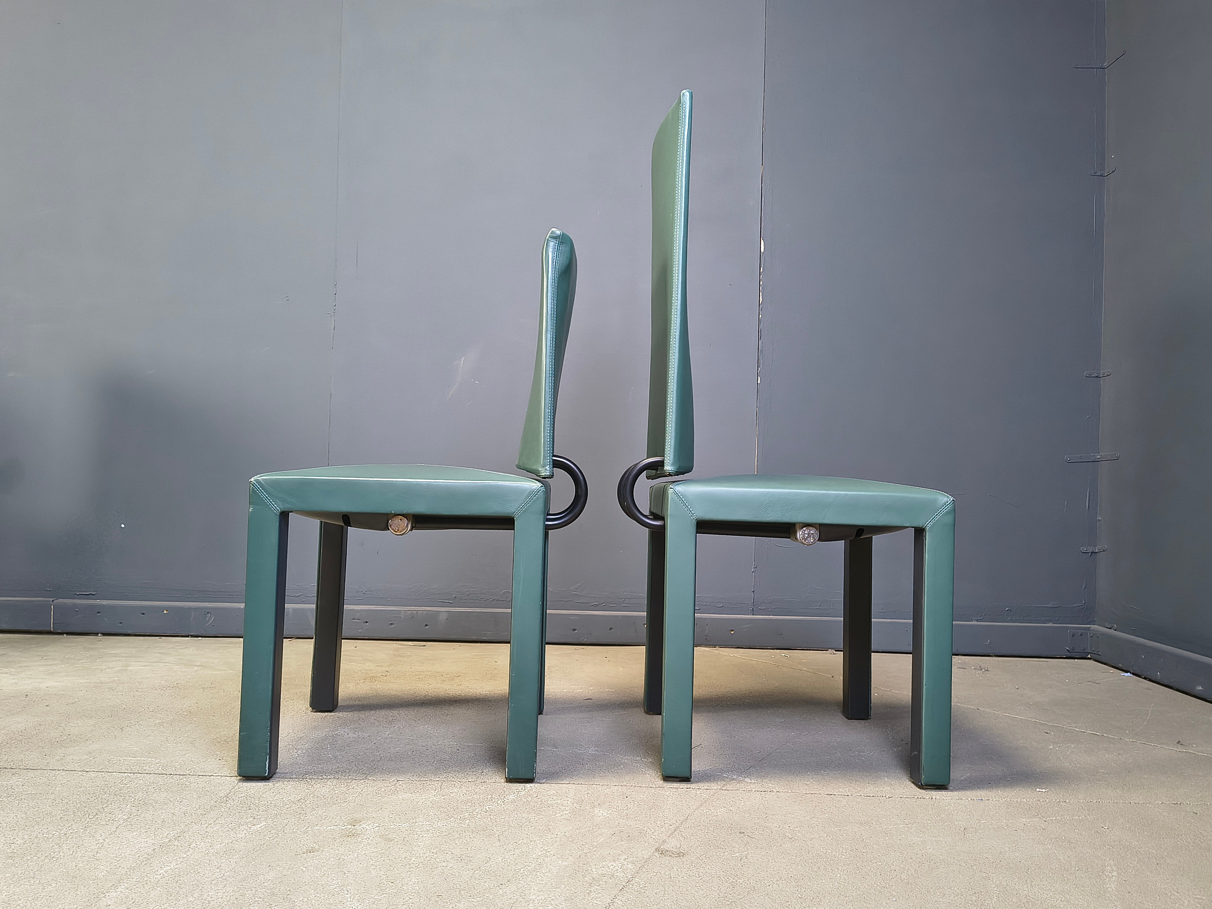 Arcadia dining chairs by Paolo Piva for B&B Italia set of 10