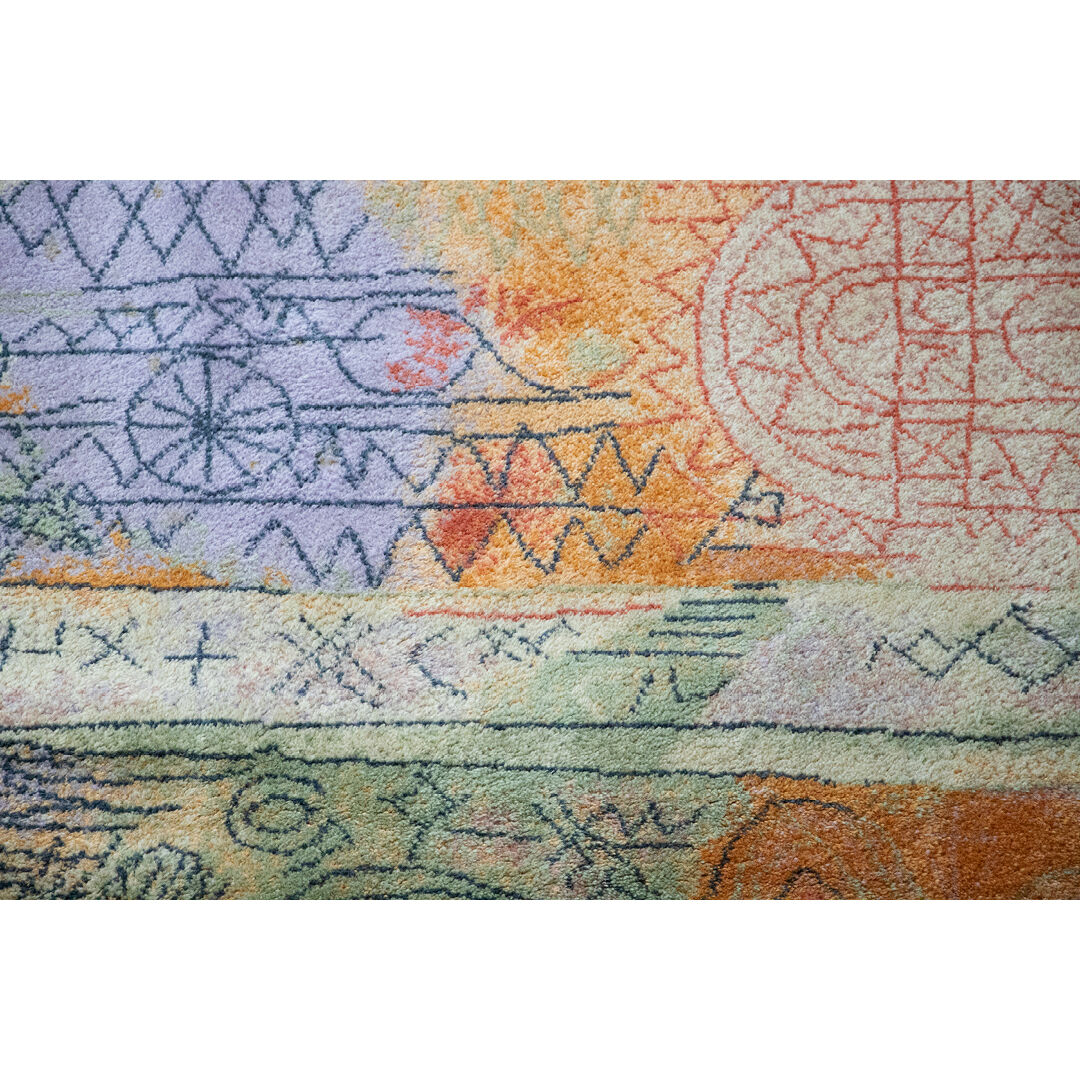 Vintage Paul Klee art rug - 335x250cm