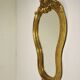 GOLD FRAMED MIRROR 32 x 19 cm