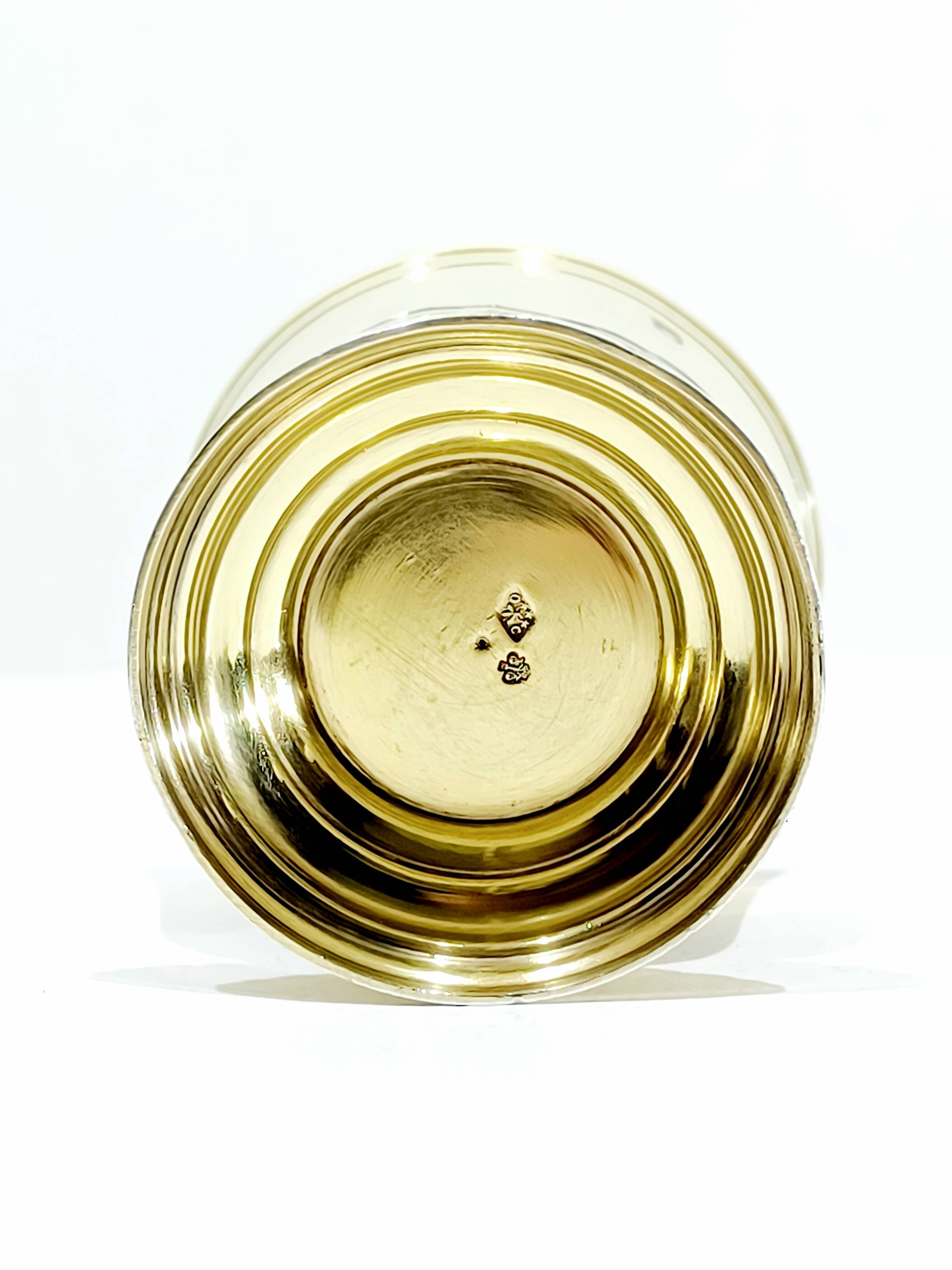 Christofle - Vermeil Egg Cup