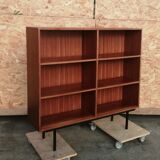 Library cabinet designed by Pierre Guariche for Meurop