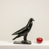 François Pompon, pigeon, bronze sculpture. Edition of 2006.