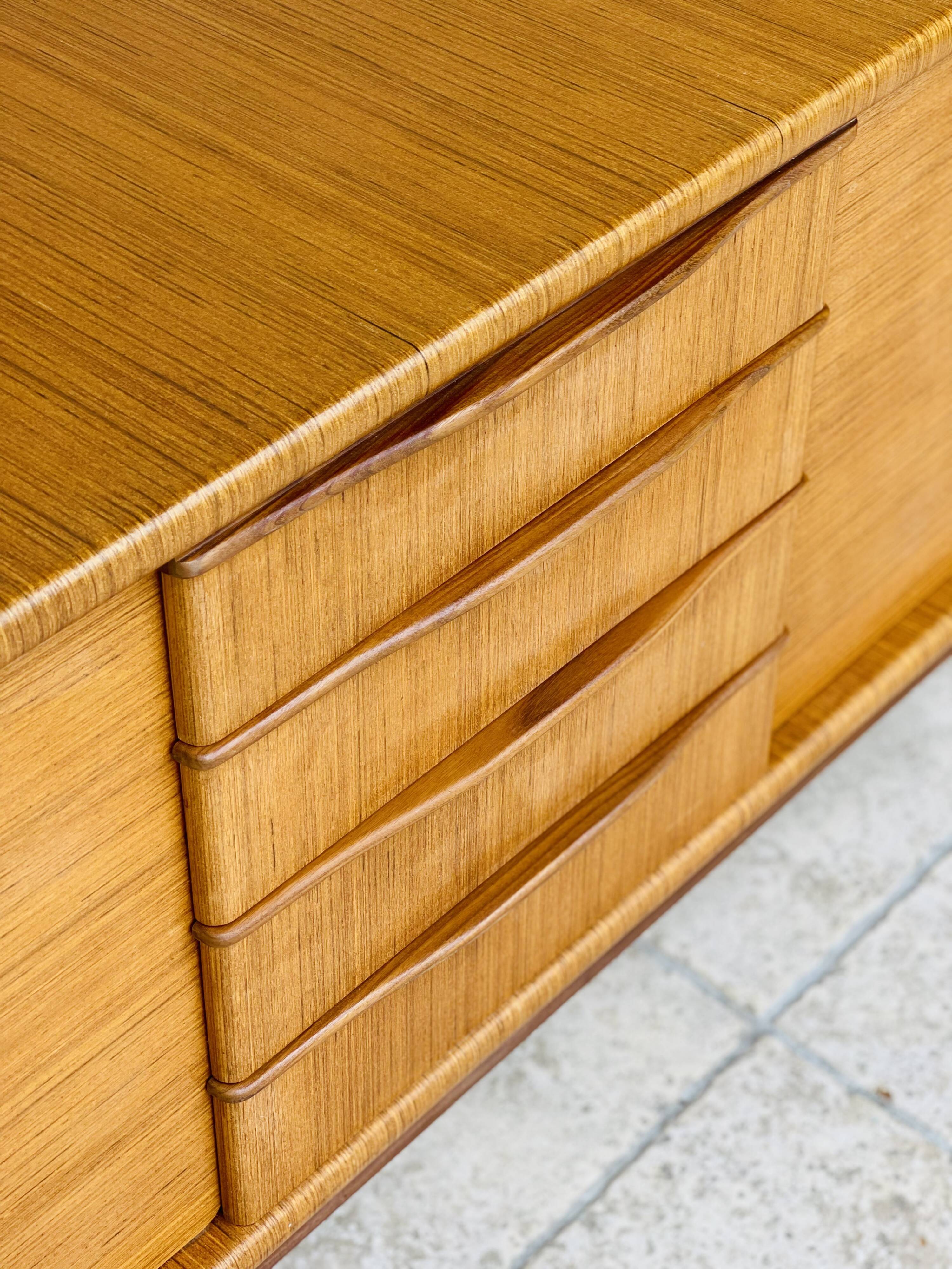 Scandinavian teak sideboard