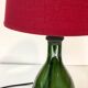 Lampe verre soufflé vintage