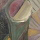 Cubist Still Life with Flowers - Elisabeth Ronget