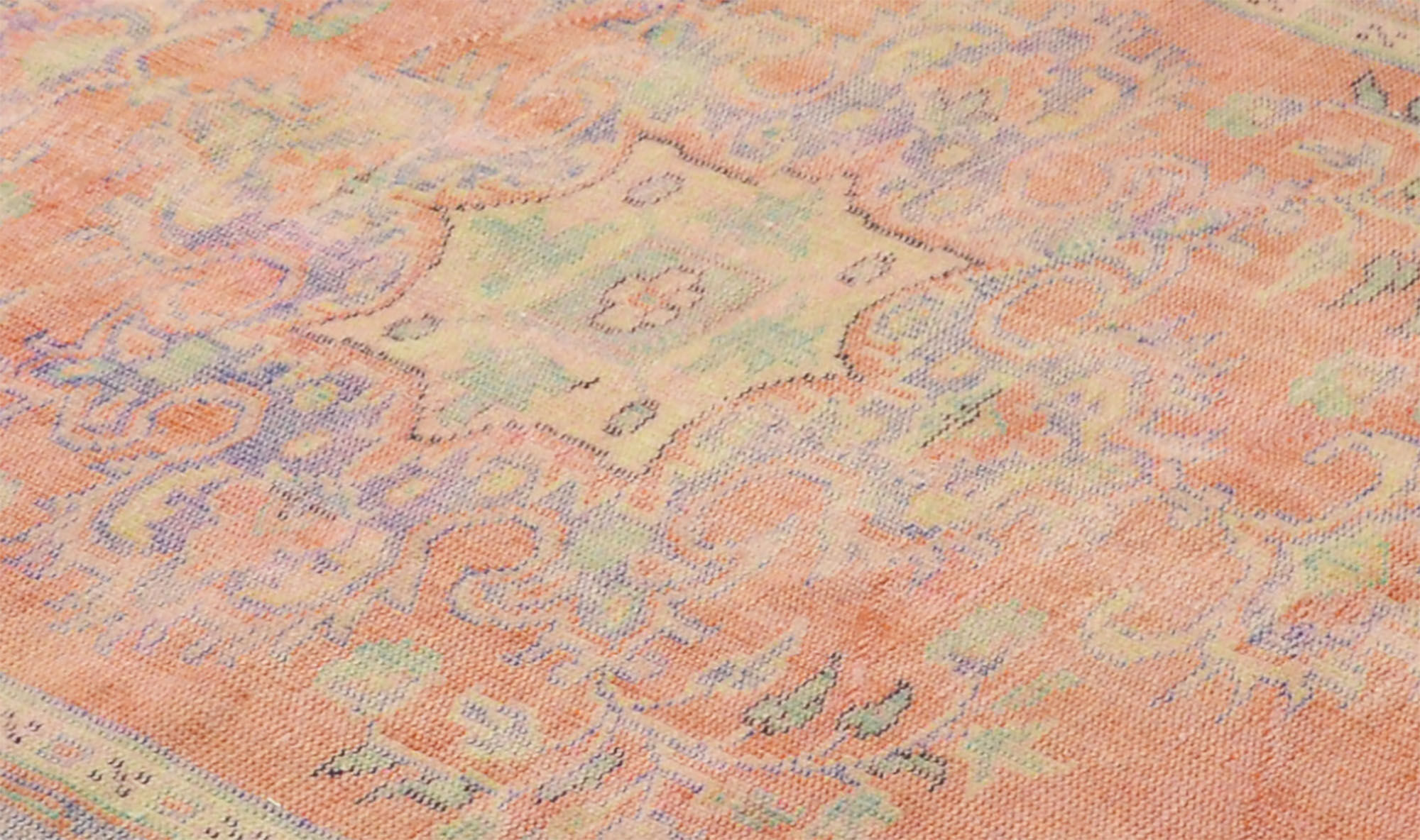 Anatolian handmade vintage rug 286 cm x 166 cm