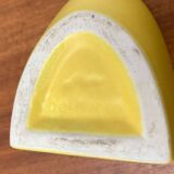 Set of 2 minimalist postmodern Italian vases by Bel Mondo, 1980s.