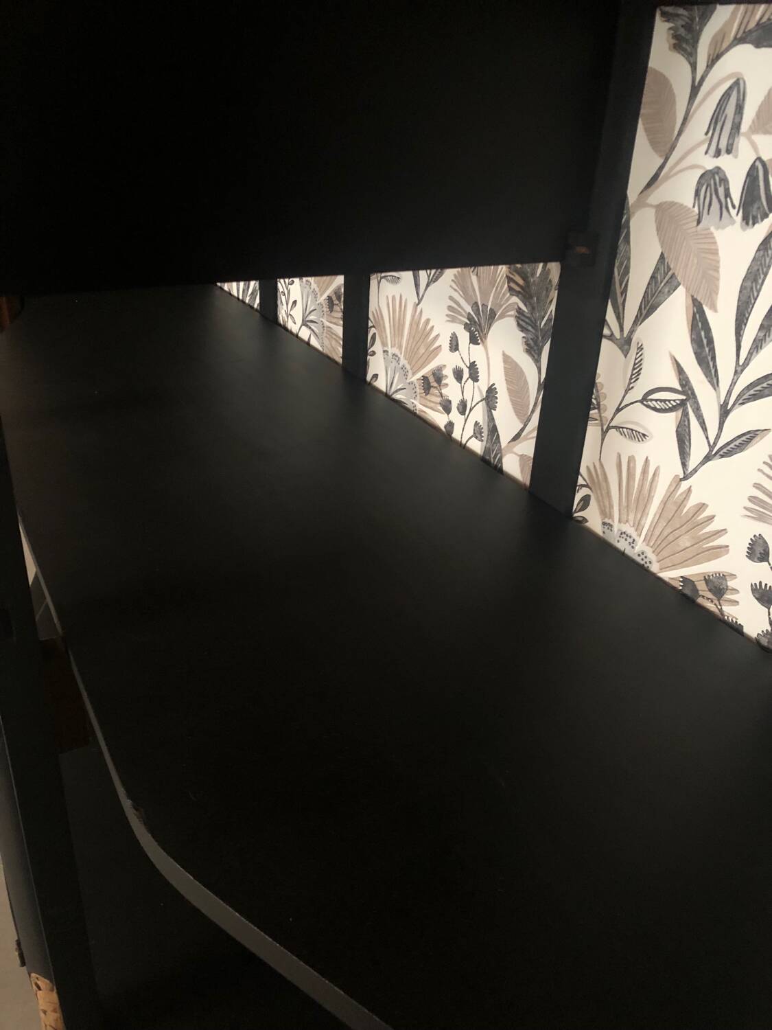 Black art deco sideboard