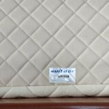 Vintage teak bed 2 places