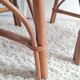 Paire de fauteuils en rotin vintage circa années 70