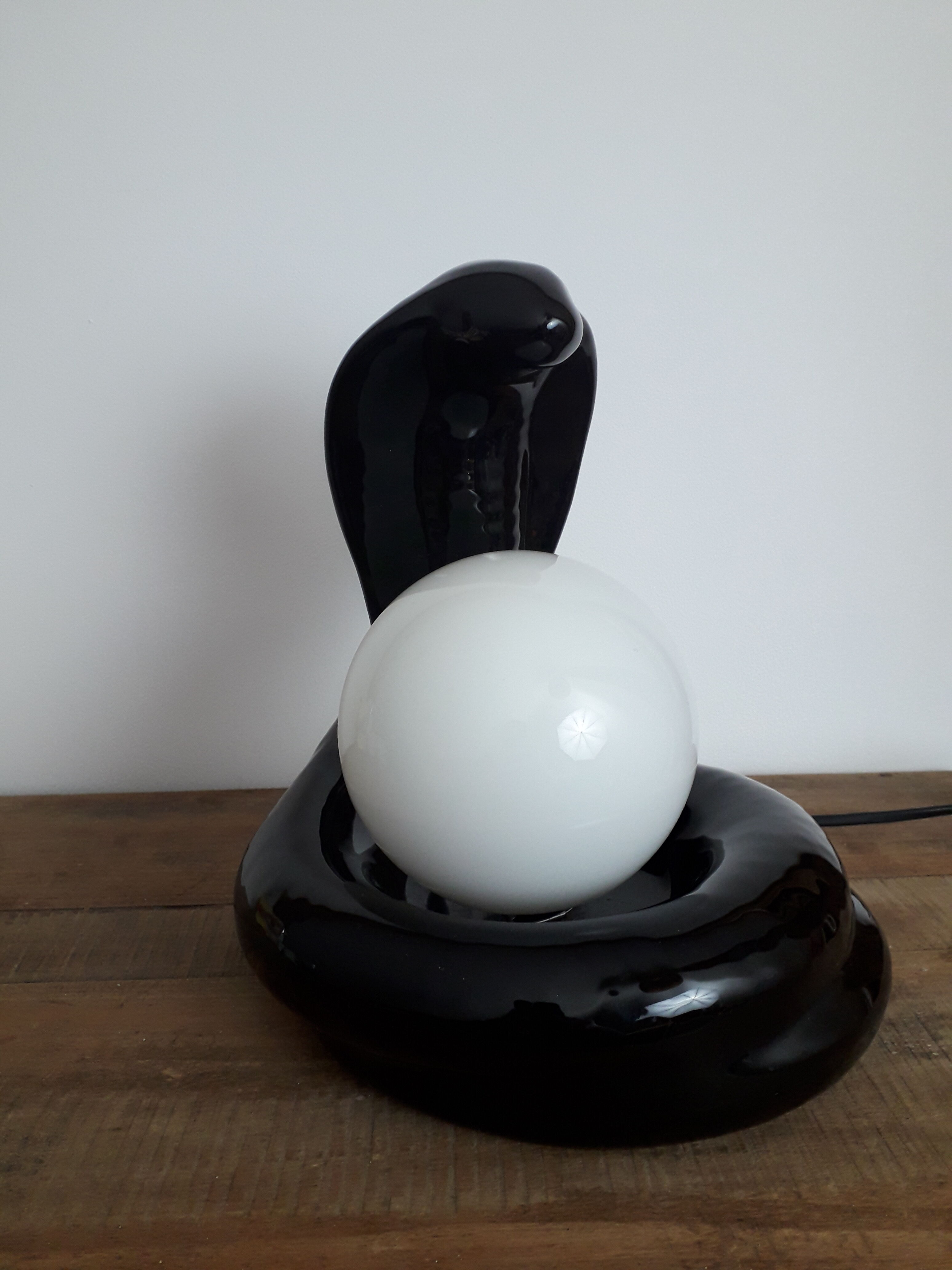 Vintage cobra lamp