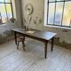 Table de ferme chêne 1950 pieds fuseaux