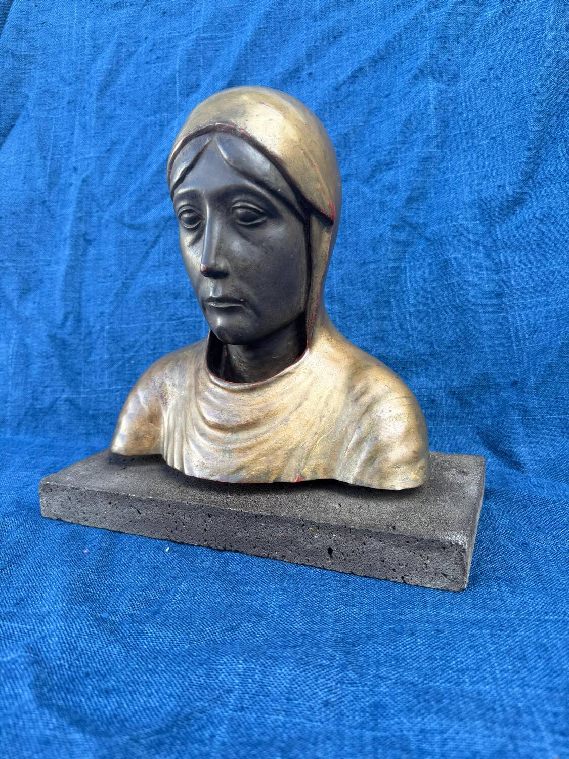 Bust of the Black Virgin of Marsat, Moulding Workshops of the Louvre