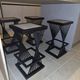 Tabouret demi vrille