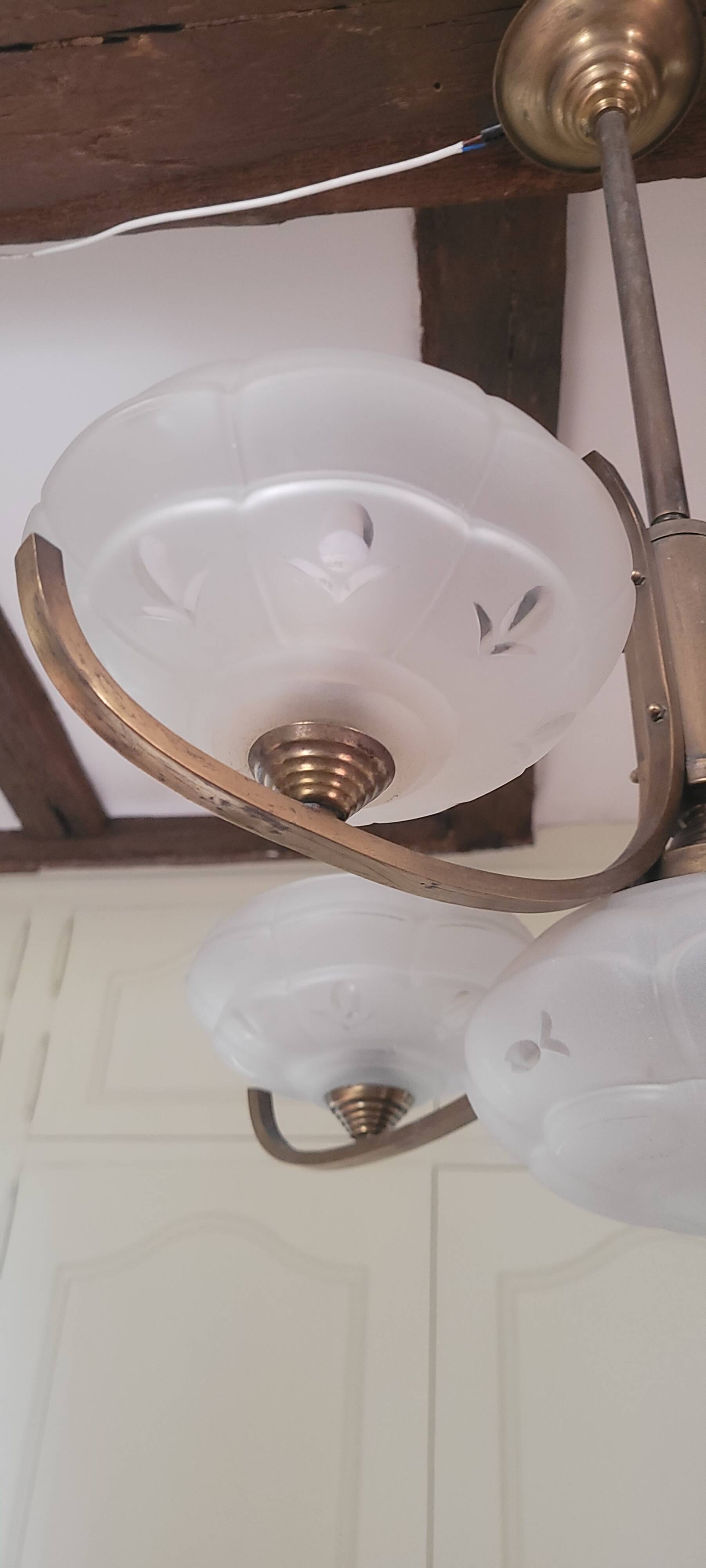 Vintage chandelier from the 70s