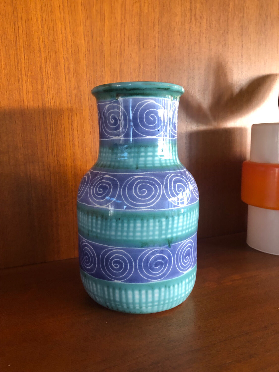 Large Robert Picault ceramic vase