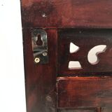 Vintage shuttered Indonesian mirror