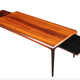 Extendable XL Mid-Century Brazilian Rosewood Coffee Table by Johannes Andersen for CFC Silkeborg