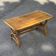 Table basse en bambou et rotin 1960