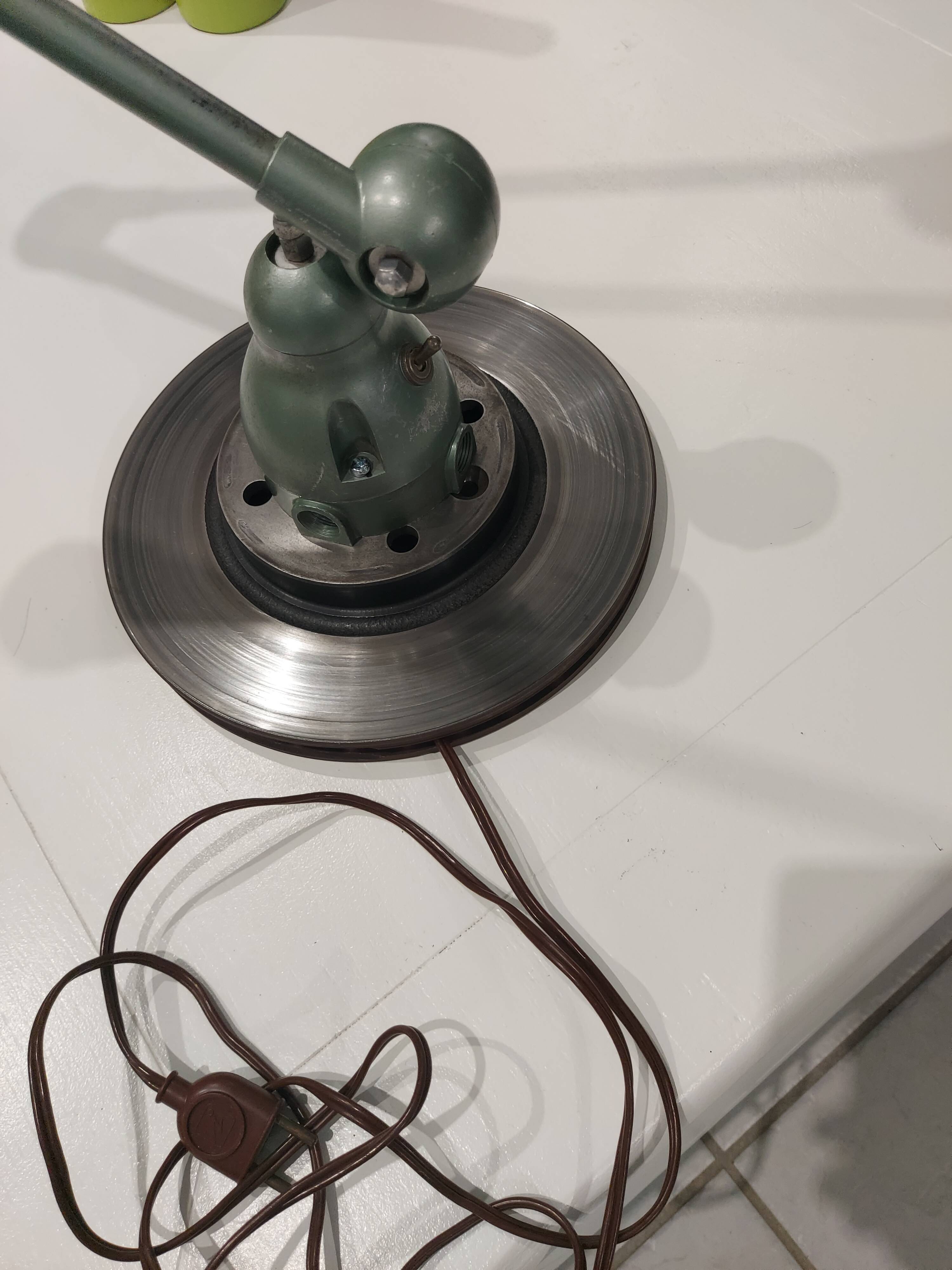 Industrial lamp by Jean Louis Domecq for Jielde, vintage 1950s