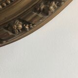 Old Oval Mirror Louis XVI Style