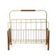 Teak and metal magazine rack, Sweden, 1940