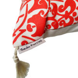 White Etnik cushion cover - 50 x 50