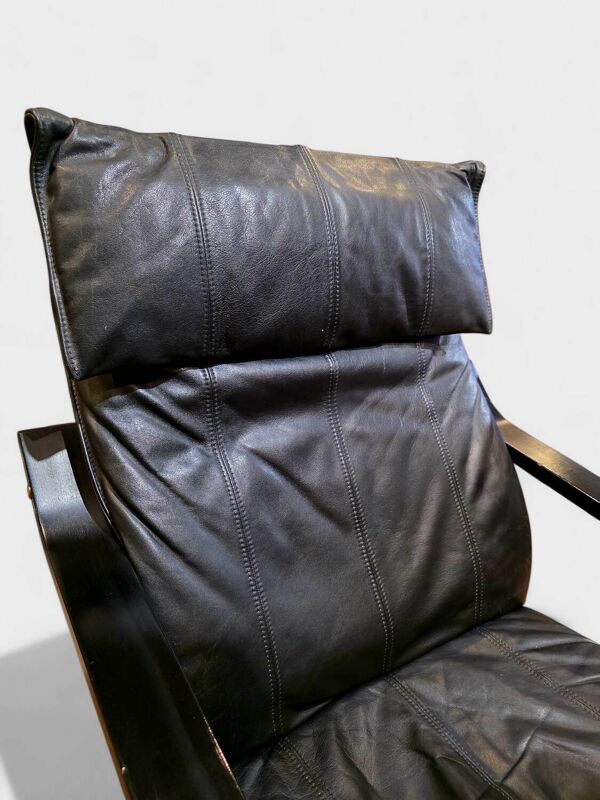 Paire de fauteuils ikea vintage – modèle poäng – circa 1980