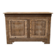Ancien buffet bas en pitchpin massif