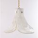 Vintage Mid-Century glass hanging lamp by J. T. Kalmar, 1960
