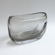Czech smoked glass vase 1950's-60's