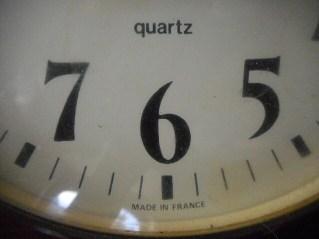 Vintage vedette pendule