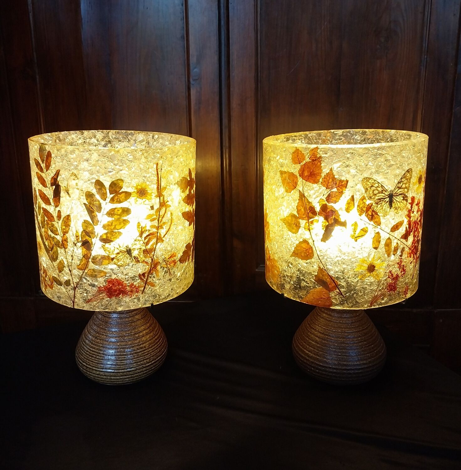 Paire de lampes Accolay