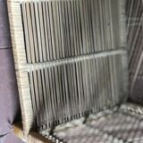 Vintage rattan cabinet