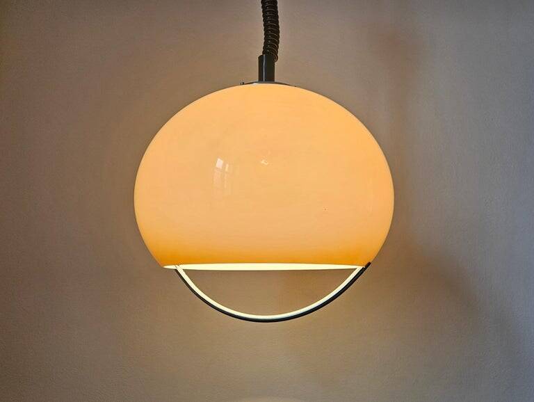 Midcentury Pendant Meblo, designed by Harvey Guzzini, Italy, 1970s