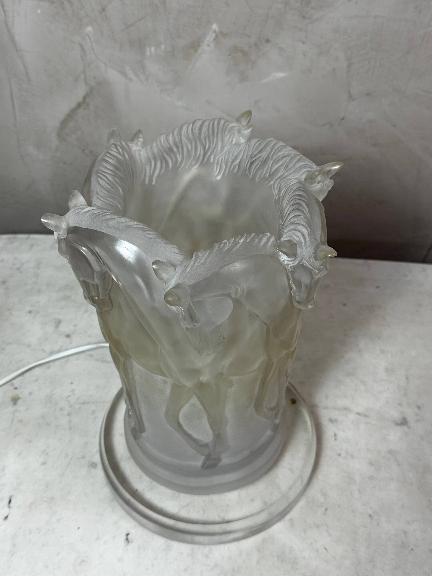 Plexiglass lamp 1970