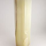 Quadrangular vase in the 1970s Onyx