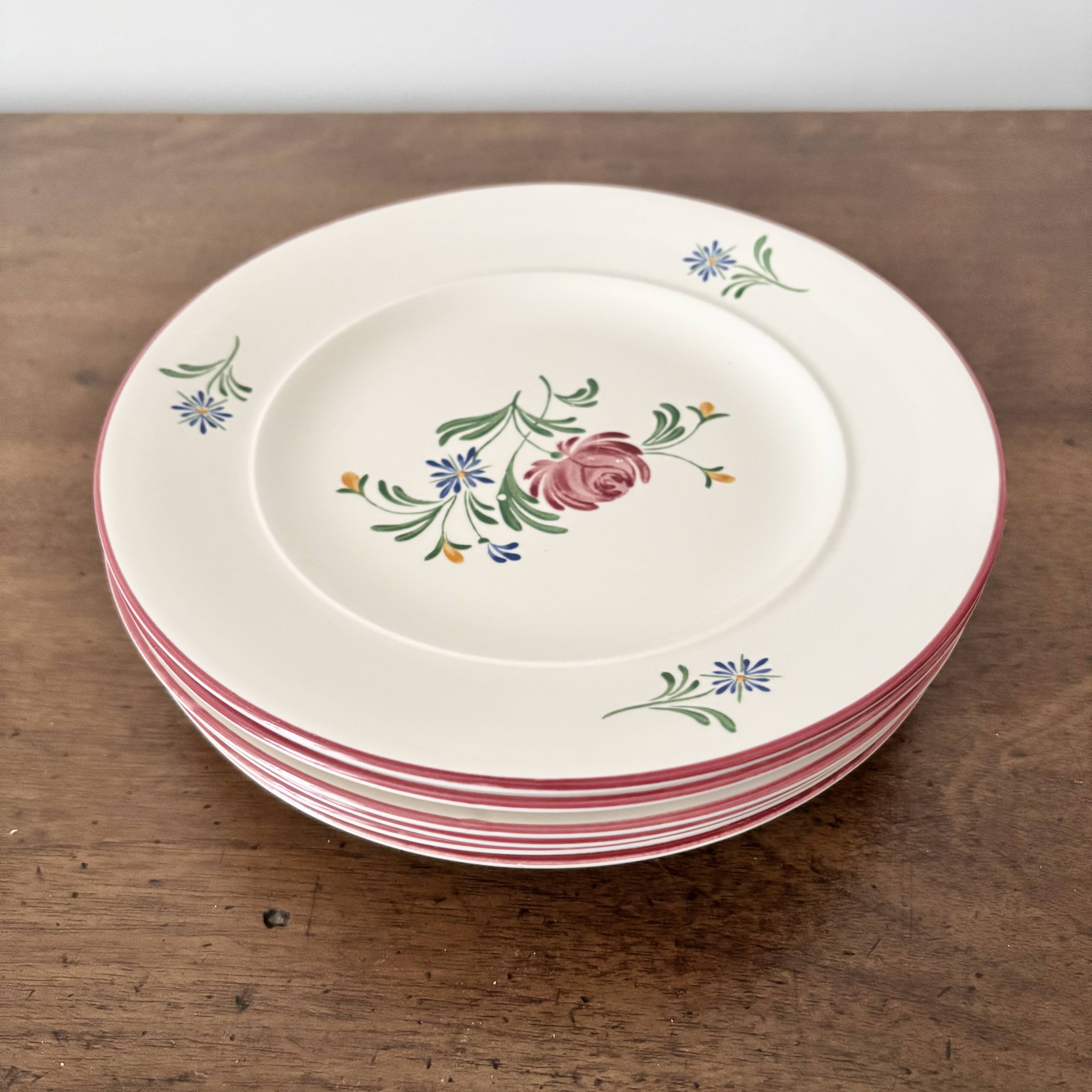 Antique Lunéville dessert plate