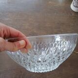 Crystal salad bowl