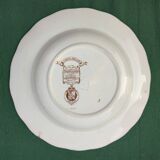 Plat Faience Anglaise