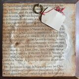 Old Miniature Painting "The Singer" romantic scene + frame