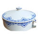 Art Deco earthenware soup tureen serving dish St Amand