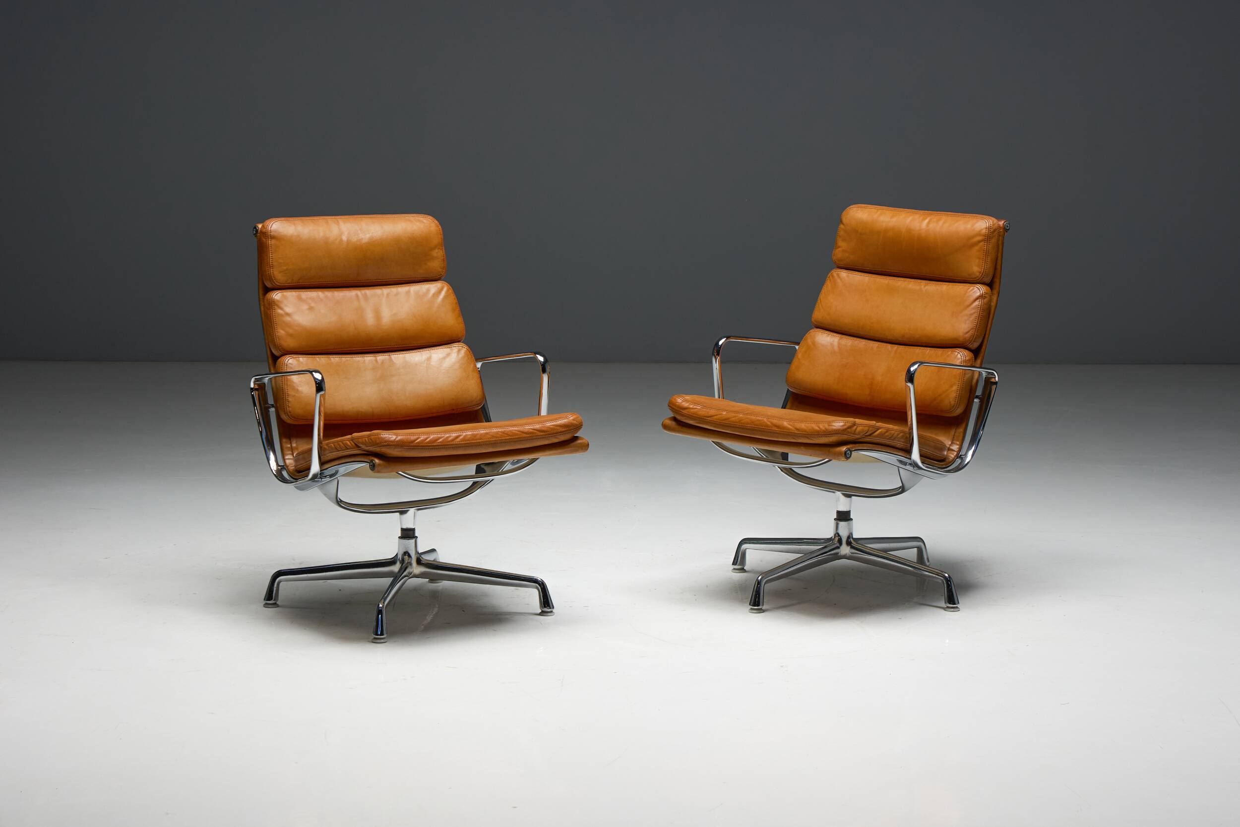EA216 Soft Pad Chair by Charles and Ray Eames, USA, 1969