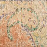 6x10 Peach Orange Classic Handmade Vintage Rug, 174x300Cm