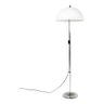 Space Age Chrome Mushroom Floor Lamp