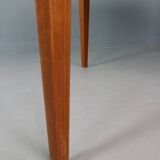 Teak Round Severin Hansen Coffee Table for Haslev Mobelfabrik by Bovenkamp